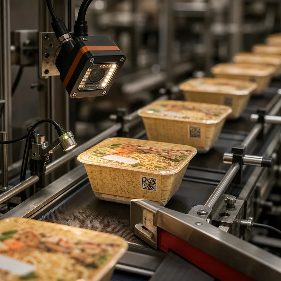 noodle packing line
